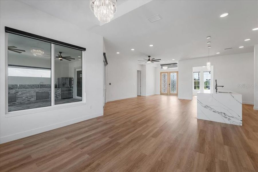 Spacious, unfurnished interior of a new home in , Port Charlotte (Image 37).