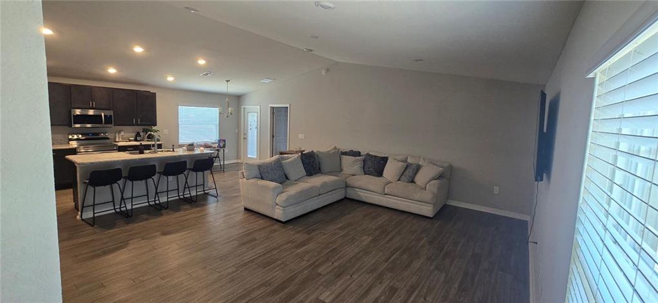Living Room & Kitchen