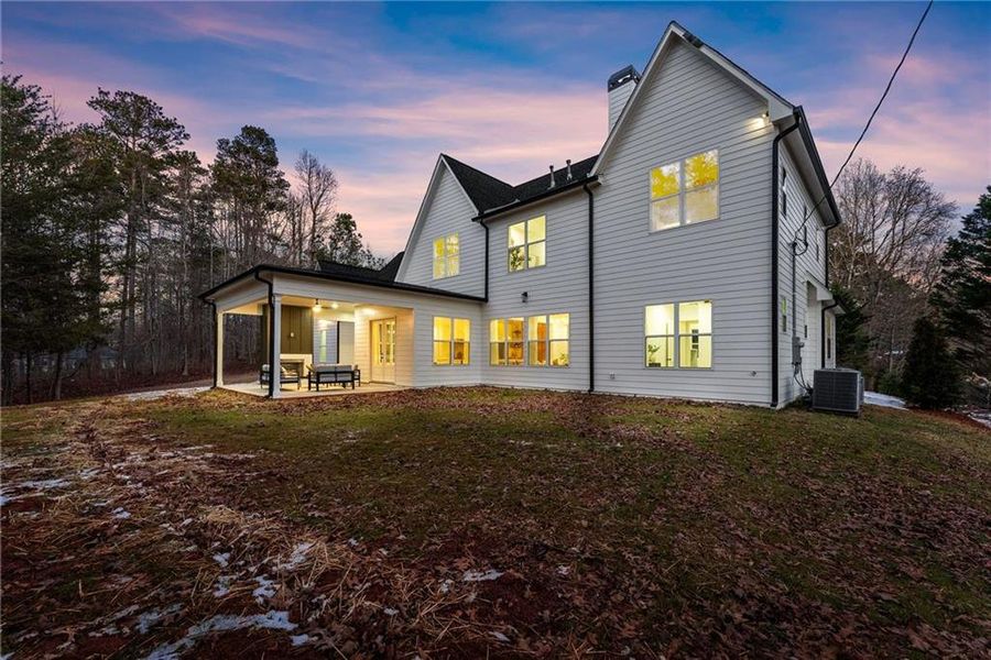 Exterior details and patio area of a home in , Cumming (Image 40). Exterior details and patio area of a home in , Cumming (Image 40).