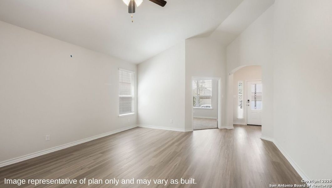 Spacious, unfurnished interior of a new home in Riverstone at Westpointe, San Antonio (Image 22).