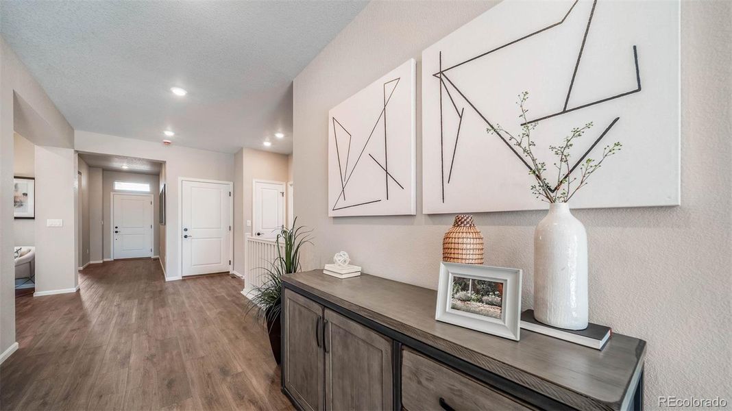 Furnished interior view inside a new home in , Aurora (Image 19).
