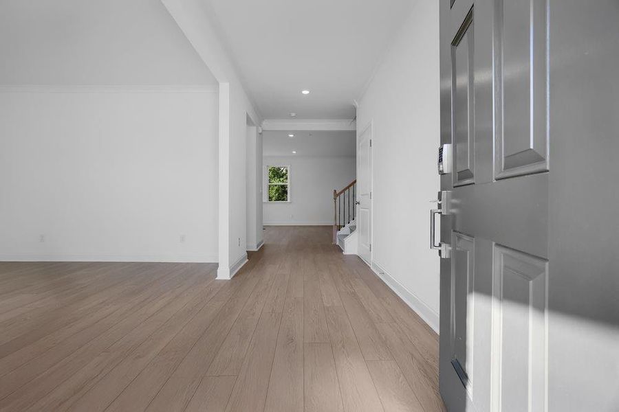 Spacious, unfurnished interior of a new home in Falls Creek, Flowery Branch (Image 25). Spacious, unfurnished interior of a new home in Falls Creek, Flowery Branch (Image 25).