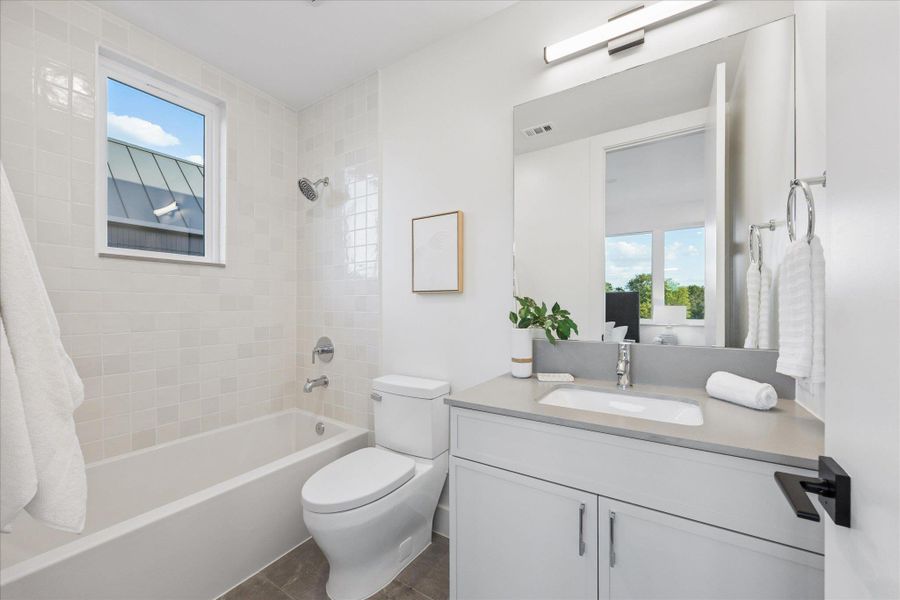 Furnished interior view inside a new home in 4101 Menchaca, Austin (Image 21).
