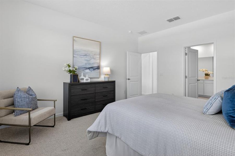Furnished interior view inside a new home in Rainwood, Groveland (Image 7).
