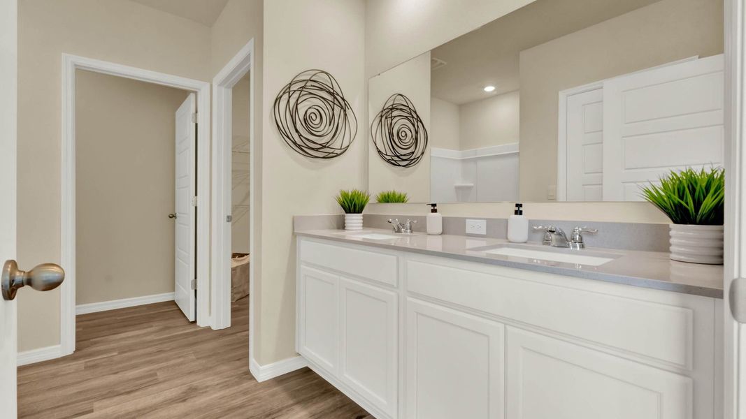 Representative furnished interior of a home built from the Lakeside by D.R. Horton in Sagewood, Apopka (Image 23).