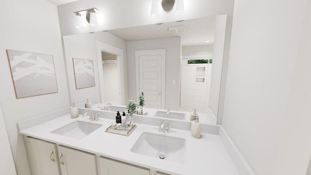 Furnished interior view inside a new home in McConnell Ridge, McLeansville (Image 6).