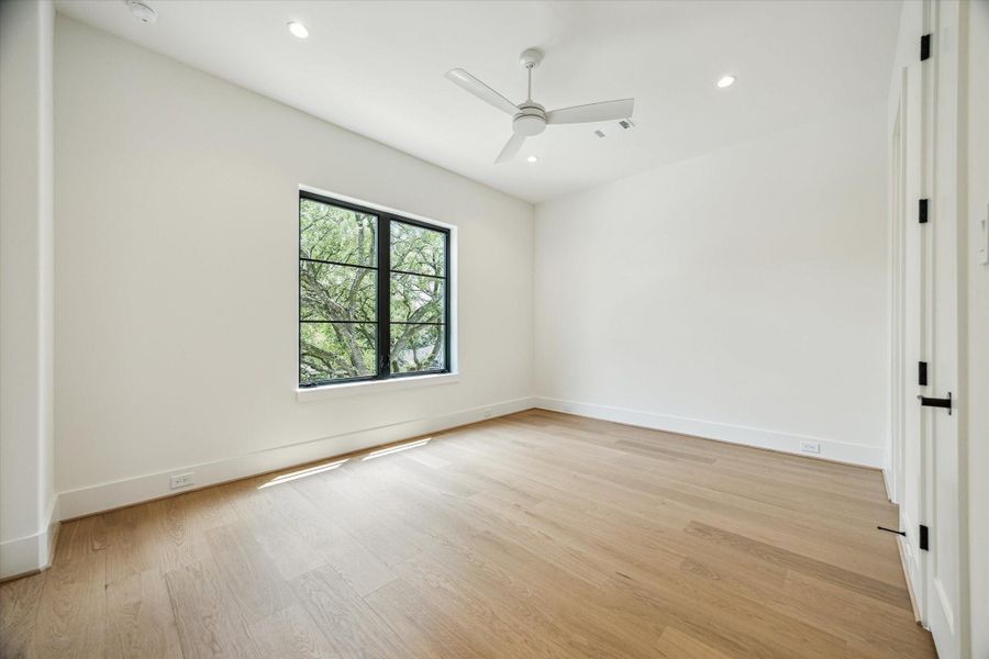 Bedroom #4 - has a walk-in closet and en-suite bath.