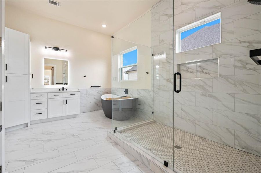 Furnished interior view inside a new home in , Whitney (Image 10).