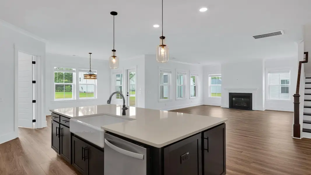 Furnished interior view inside a new home in Ballam Oaks, Mount Pleasant (Image 4).
