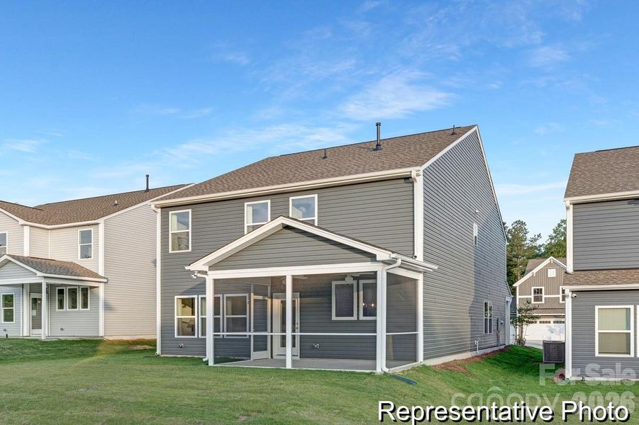 Exterior details and patio area of a home in Morrow Brook, Albemarle (Image 3).