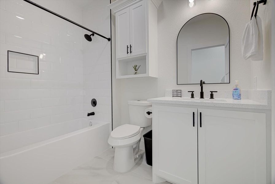 Furnished interior view inside a new home in , Cleveland (Image 26). Furnished interior view inside a new home in , Cleveland (Image 26).