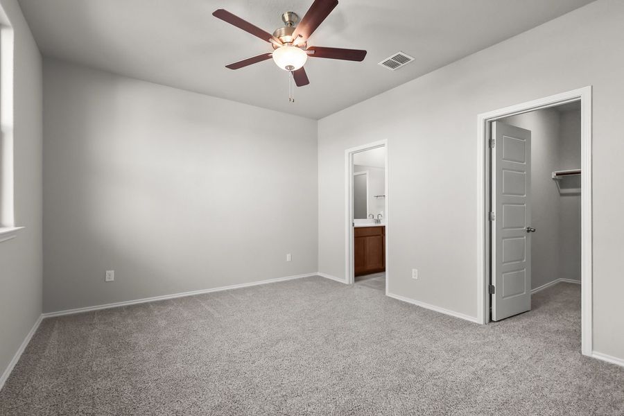 Representative unfurnished interior of a home built from the The Frio F by Davidson Homes LLC in Heartland, Heartland (Image 19). Representative unfurnished interior of a home built from the The Frio F by Davidson Homes LLC in Heartland, Heartland (Image 19).