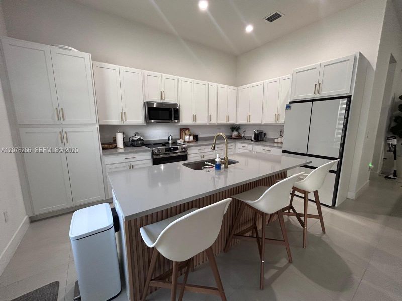 Furnished interior view inside a new home in , Miami (Image 26). Furnished interior view inside a new home in , Miami (Image 26).