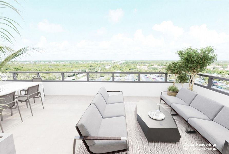 Exterior details and patio area of a home in , Juno Beach (Image 1). Exterior details and patio area of a home in , Juno Beach (Image 1).