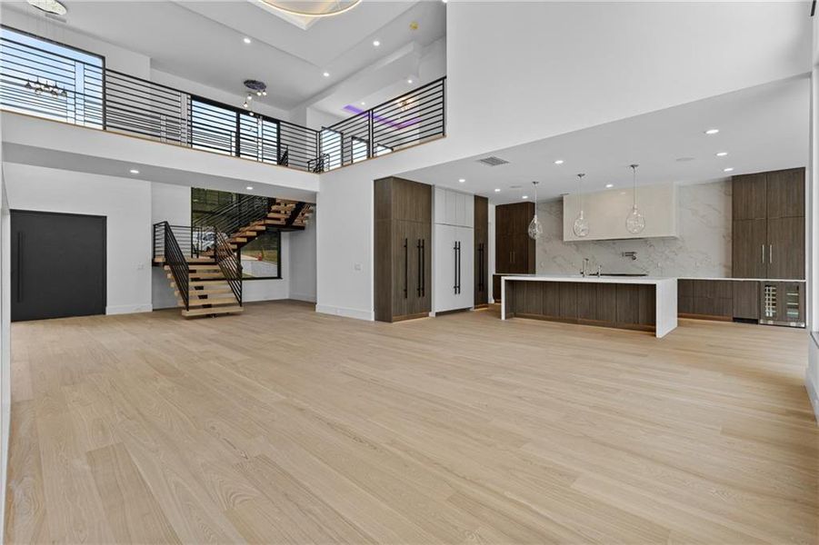 Spacious, unfurnished interior of a new home in , Sugar Hill (Image 64).