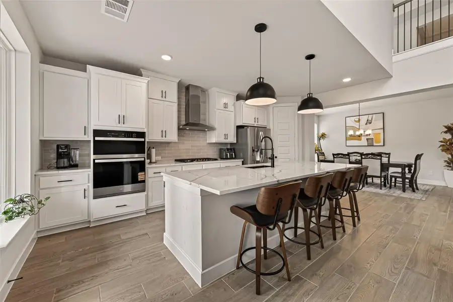 Kitchen designed for cooking and entertaining Kitchen designed for cooking and entertaining
