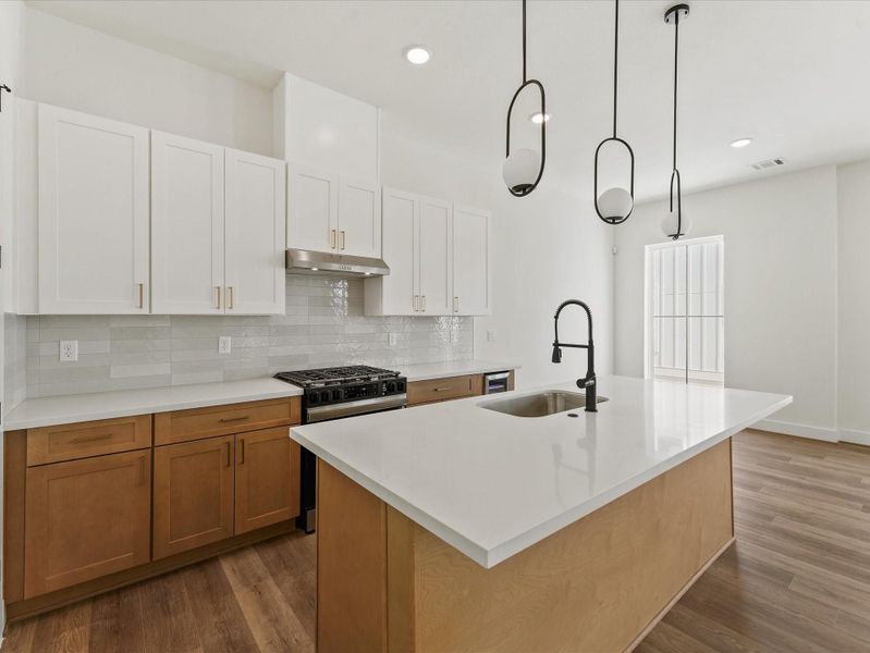 Furnished interior view inside a new home in , Houston (Image 5).