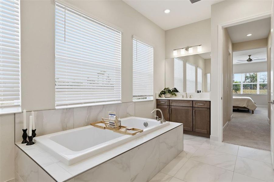 Furnished interior view inside a new home in Valencia Ridge, Wesley Chapel (Image 19).