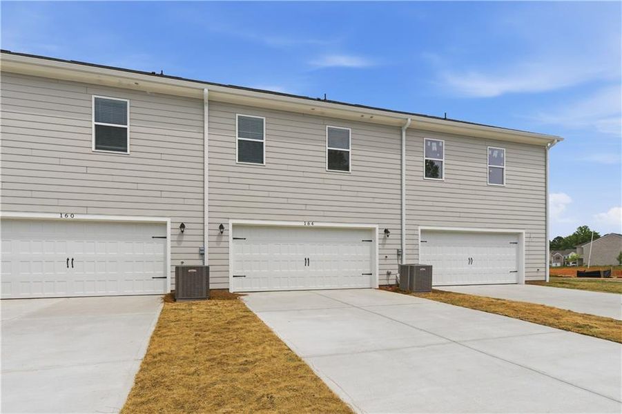 Exterior details and patio area of a home in Avery Landing, McDonough (Image 4).
