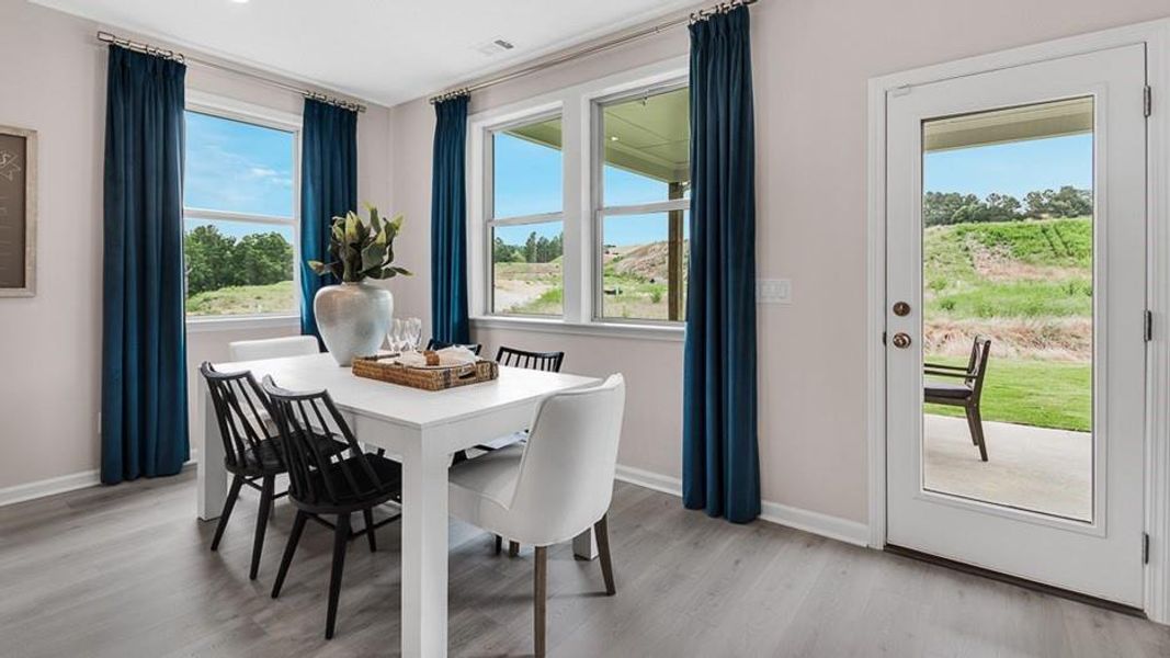 Furnished interior view inside a new home in Stratford Hills, Ball Ground (Image 4). Furnished interior view inside a new home in Stratford Hills, Ball Ground (Image 4).