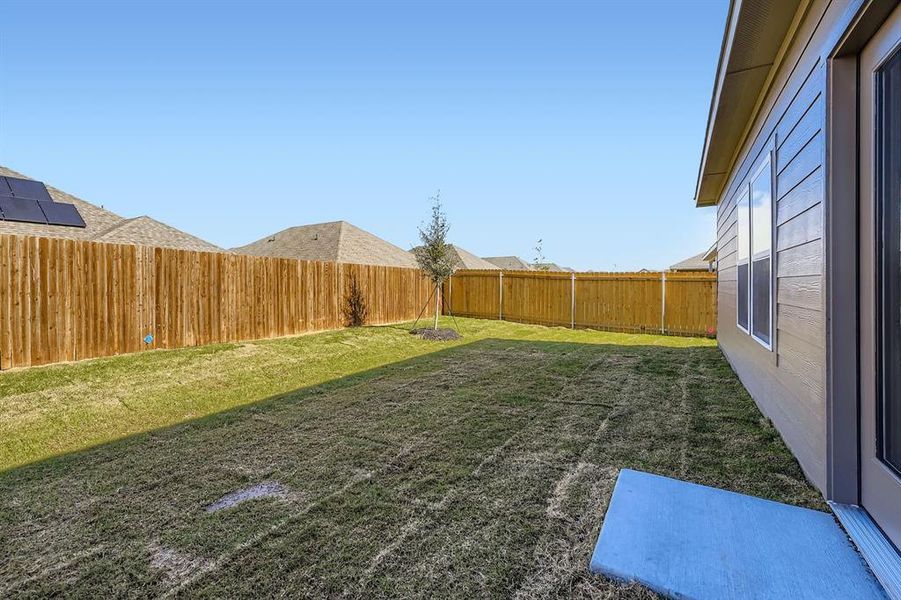 Exterior details and patio area of a home in MiraVerde, Crowley (Image 3).