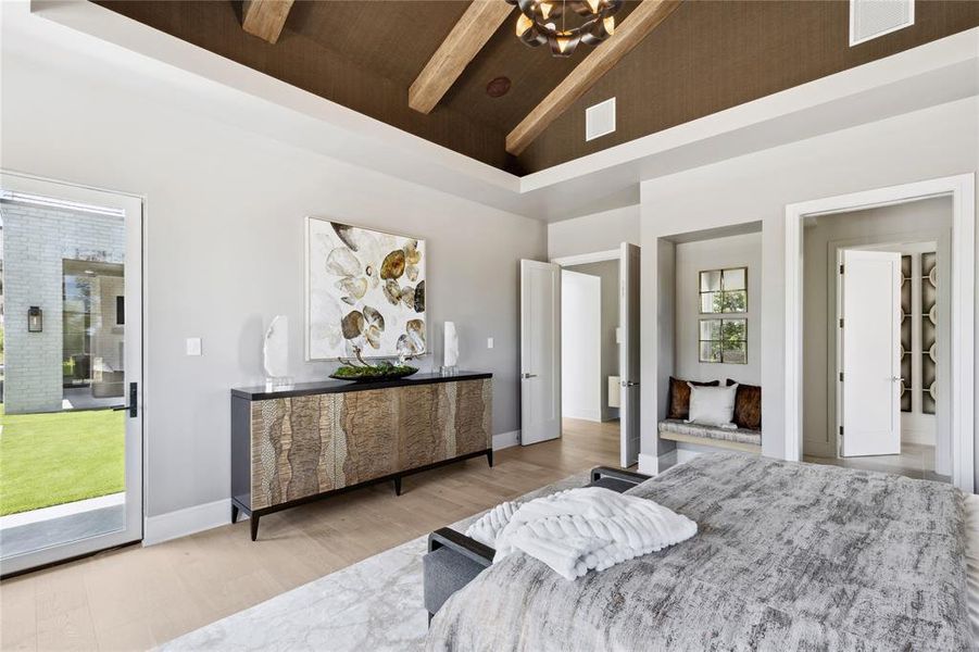 Furnished interior view inside a new home in , Fort Worth (Image 36).