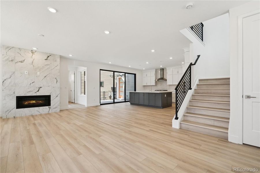 Spacious, unfurnished interior of a new home in Storytellers at Lyric, Lone Tree (Image 37).