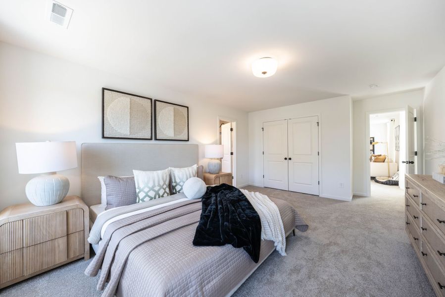 Representative furnished interior of a home built from the Abigale by True Homes in Autumn Ridge, High Shoals (Image 15).