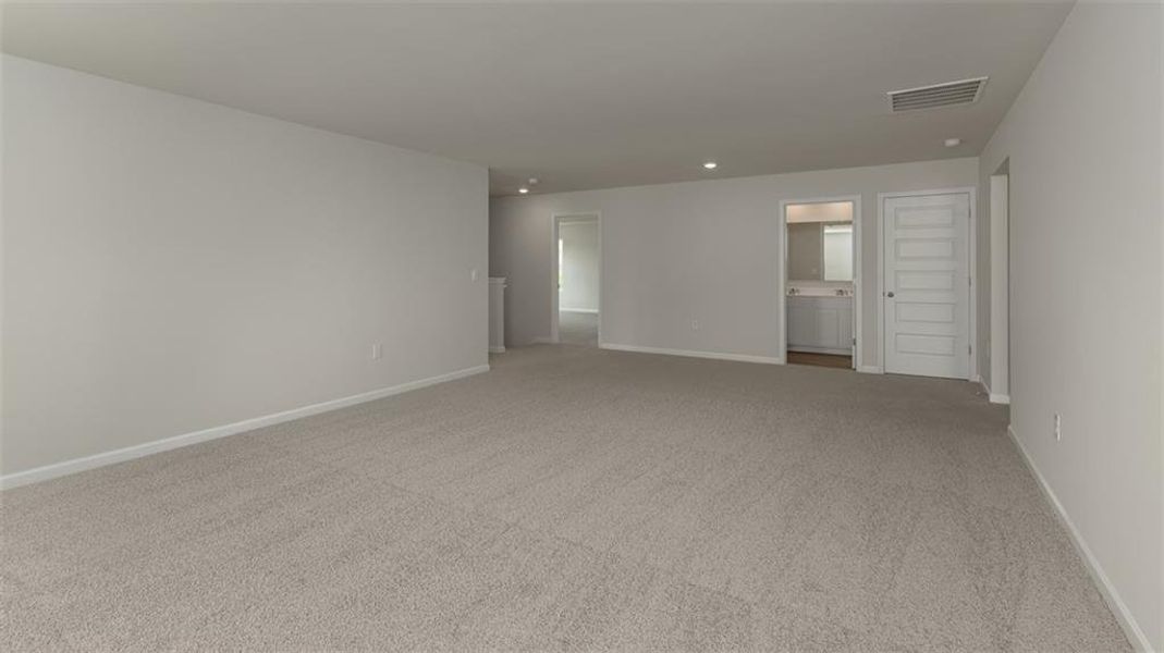 Spacious, unfurnished interior of a new home in Brooks Station, Dacula (Image 15).