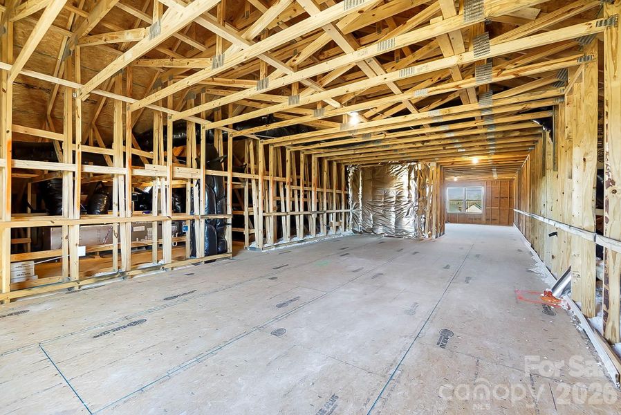 In-progress construction of a new home in Lancaster Hwy, Waxhaw, NC (Image 42).