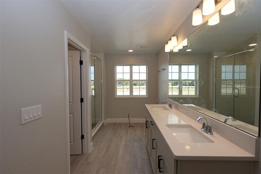 Furnished interior view inside a new home in Center Lake on the Park, St. Cloud (Image 6).