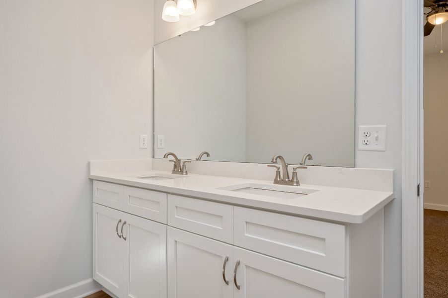 Furnished interior in a model home at Bridle Wood Estates in Crestview (Image 12).