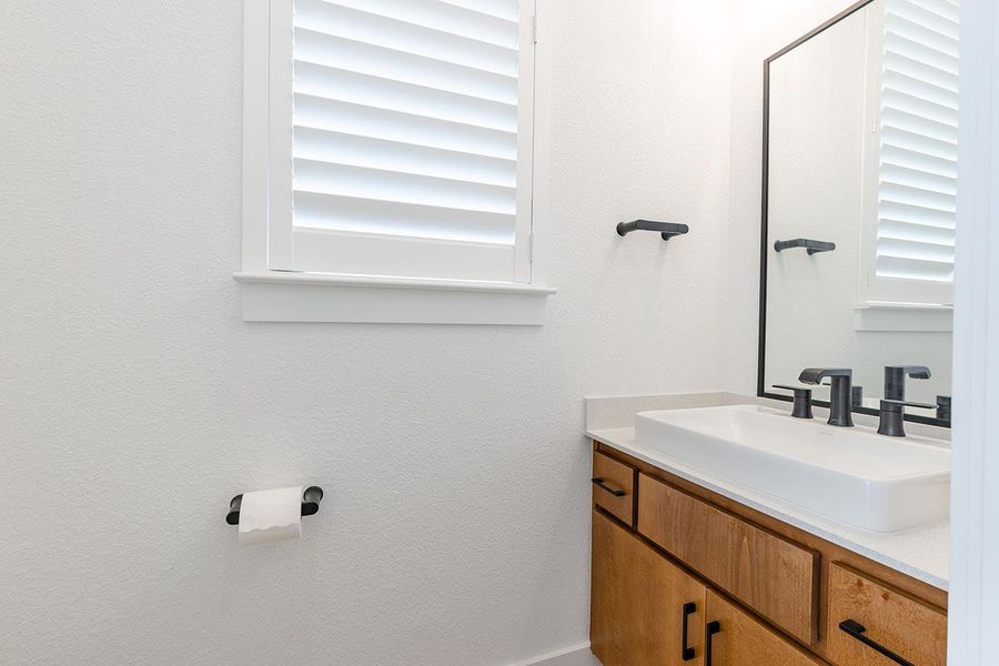 Close-up of interior finishes inside a home in , Austin (Image 19).