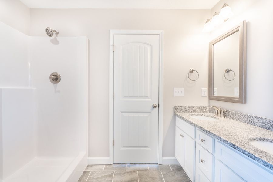 Representative furnished interior of a home built from the Sage by Enchanted Homes in Ballentine Ridge, Lyman (Image 12).