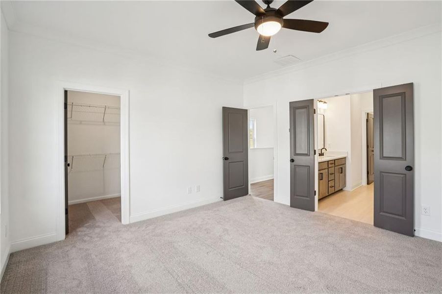 Spacious, unfurnished interior of a new home in Palisades Townhomes, Cumming (Image 23).