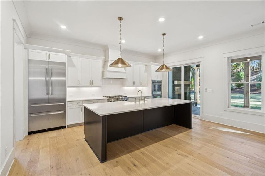 Furnished interior view inside a new home in , Cumming (Image 8).