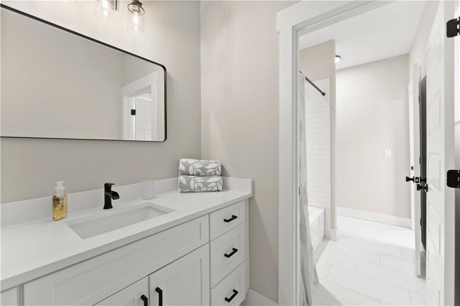 Furnished interior view inside a new home in , Jefferson (Image 9).