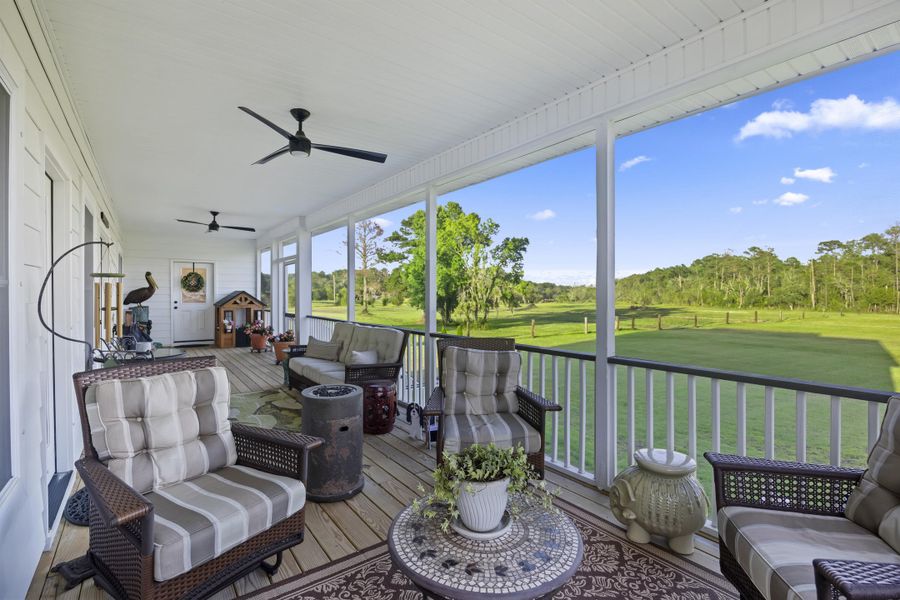 Furnished interior view inside a new home in , Meggett (Image 8).