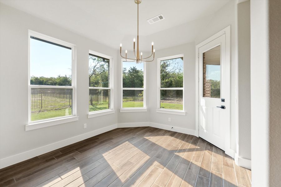 Spacious, unfurnished interior of a new home in Vista Oaks Estates, Royse City (Image 28). Spacious, unfurnished interior of a new home in Vista Oaks Estates, Royse City (Image 28).