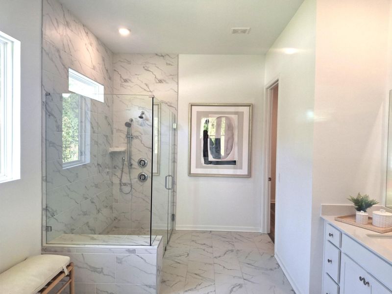 Furnished interior view inside a new home in Horizons at Summers Corner | 55+, Summerville (Image 6).