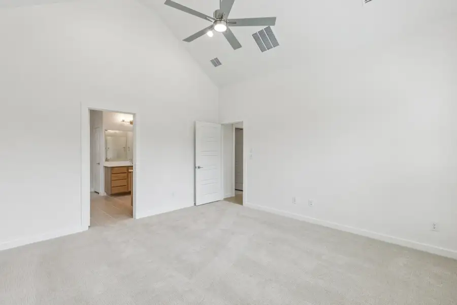 Primary Suite in the Da Vinci II home plan by Trophy Signature Homes – REPRESENTATIVE PHOTO