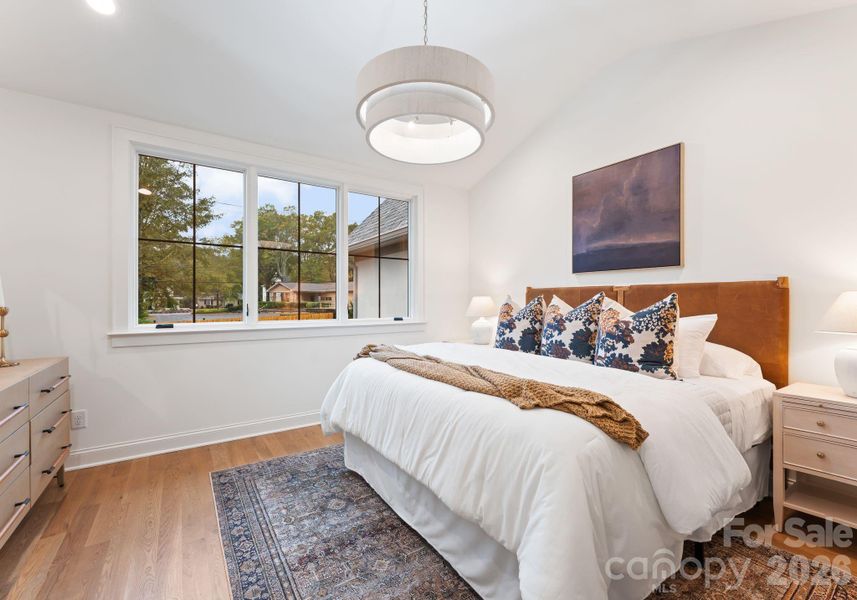 Furnished interior view inside a new home in , Charlotte (Image 17).