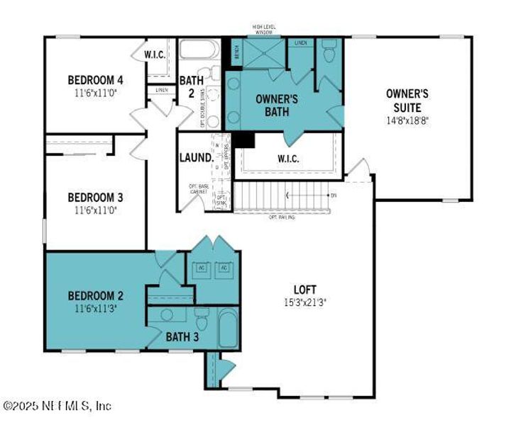 2D floor plan layout of this home in RiverTown - Forest, St. Johns, FL (Image 4). 2D floor plan layout of this home in RiverTown - Forest, St. Johns, FL (Image 4).