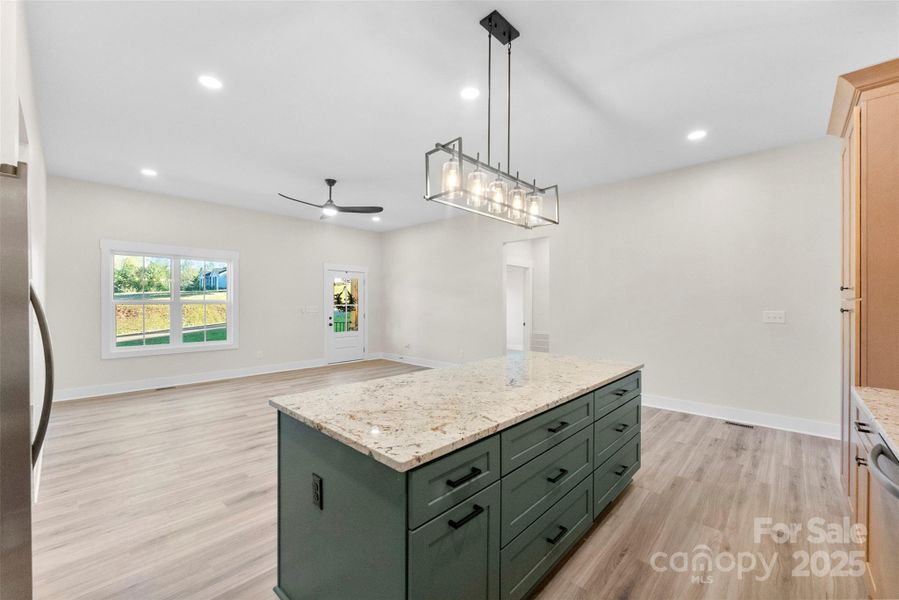 Furnished interior view inside a new home in , Lincolnton (Image 10).