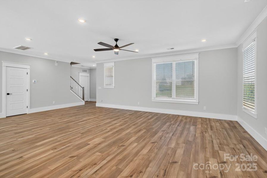 Spacious, unfurnished interior of a new home in Stoneridge Hills, Rock Hill (Image 18). Spacious, unfurnished interior of a new home in Stoneridge Hills, Rock Hill (Image 18).