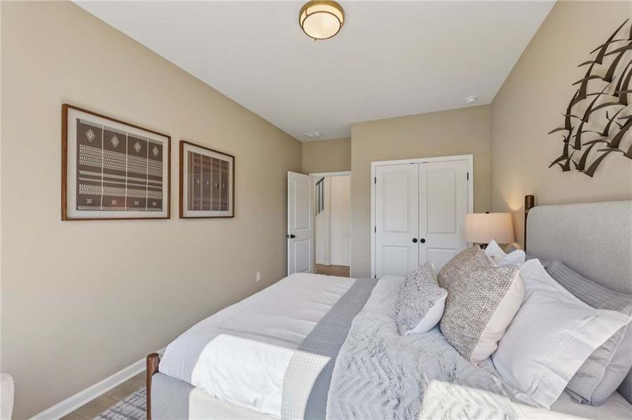 Furnished interior view inside a new home in Arbors at Richland Creek, Buford (Image 33).