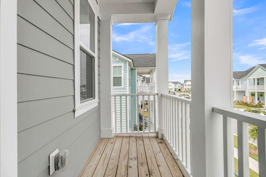 Exterior details and patio area of a home in Carnes Crossroads, Summerville (Image 3). Exterior details and patio area of a home in Carnes Crossroads, Summerville (Image 3).