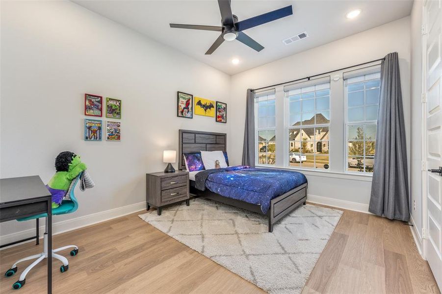 Furnished interior view inside a new home in Pecan Square - Estates, Northlake (Image 8).