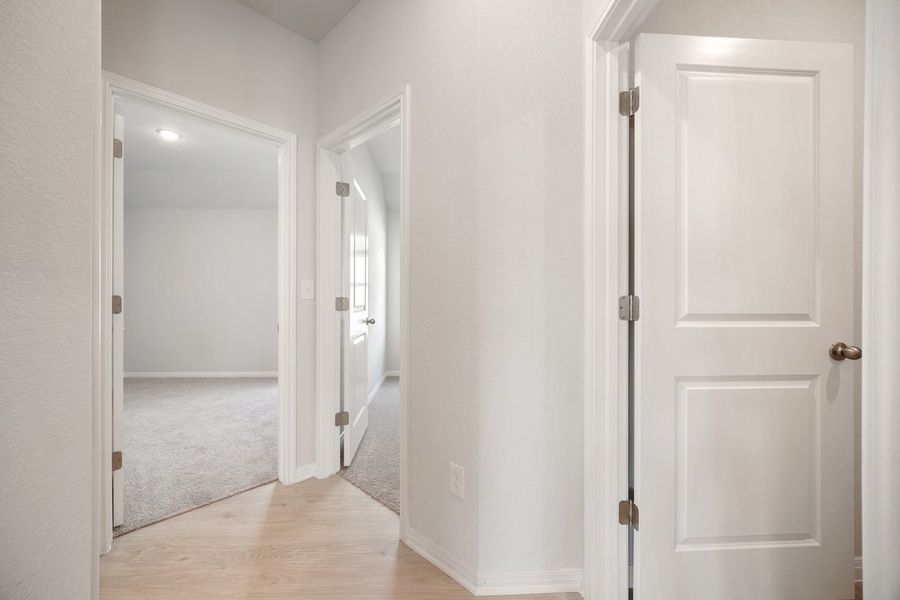Furnished interior view inside a new home in Porter Country, Kyle (Image 12).