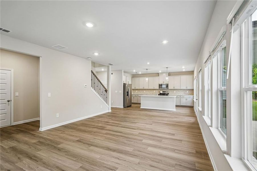 Spacious, unfurnished interior of a new home in Martin Springs - Estate Series, Lawrenceville (Image 21).
